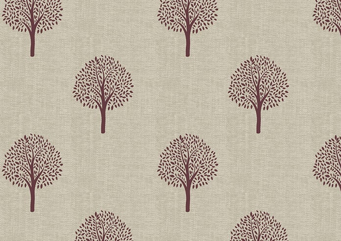 Emily Bond Yew Tree, Mulberry - Twist&Fit Roller Blind - Image 6